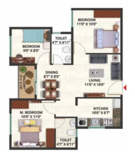 Sattva Aeropolis Floor Plan Image