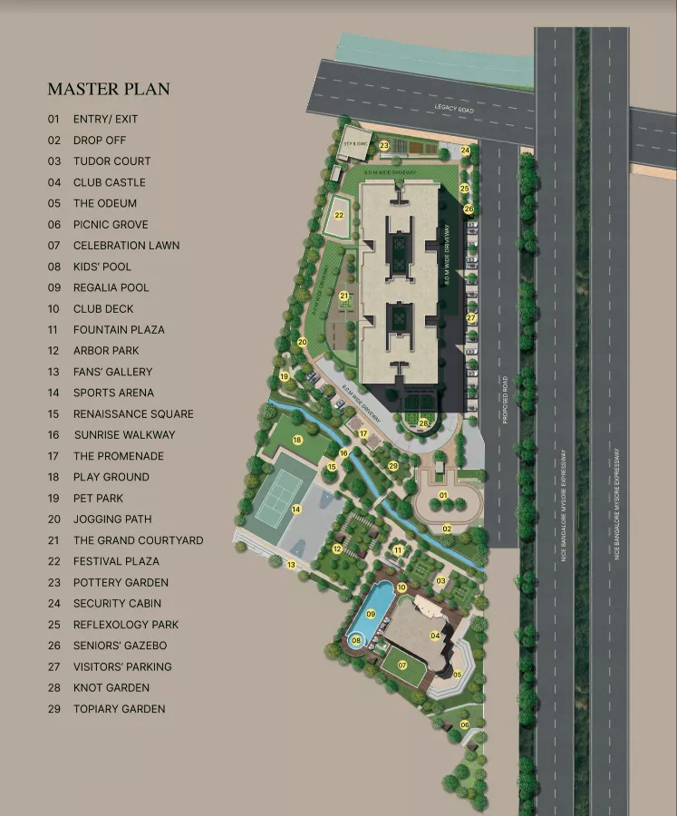 Sobha Royal Crest Master Plan