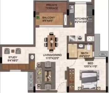 Casagrand Hazen Floor Plan Image