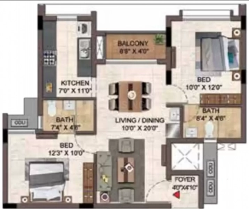 Casagrand Hazen Floor Plan Image