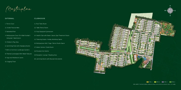 Purva Sparkling Springs Master Plan