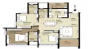 Shapoorji Parkwest Magnolia Tower Floor Plan Image