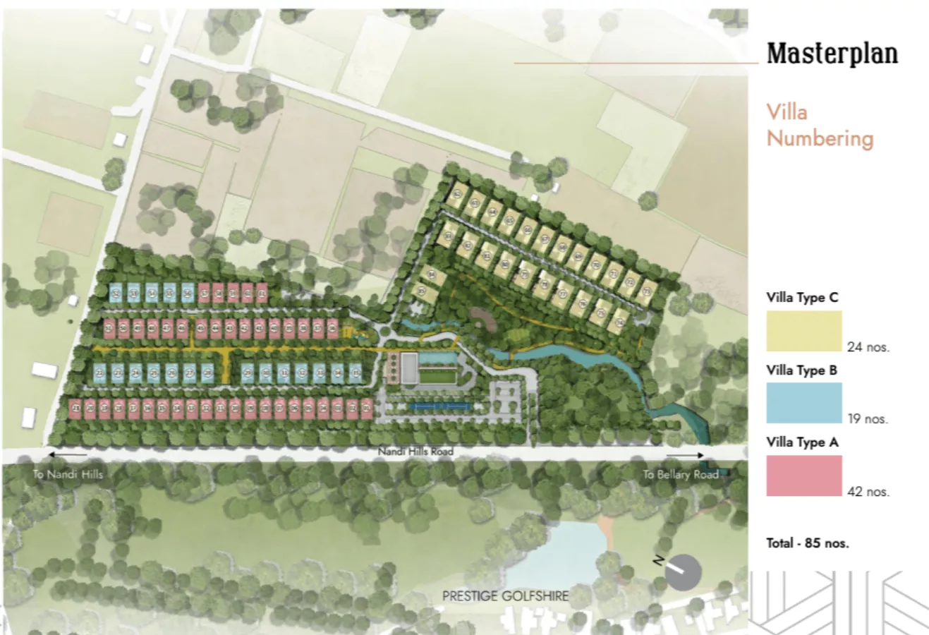 Prestige Sanctuary Master Plan