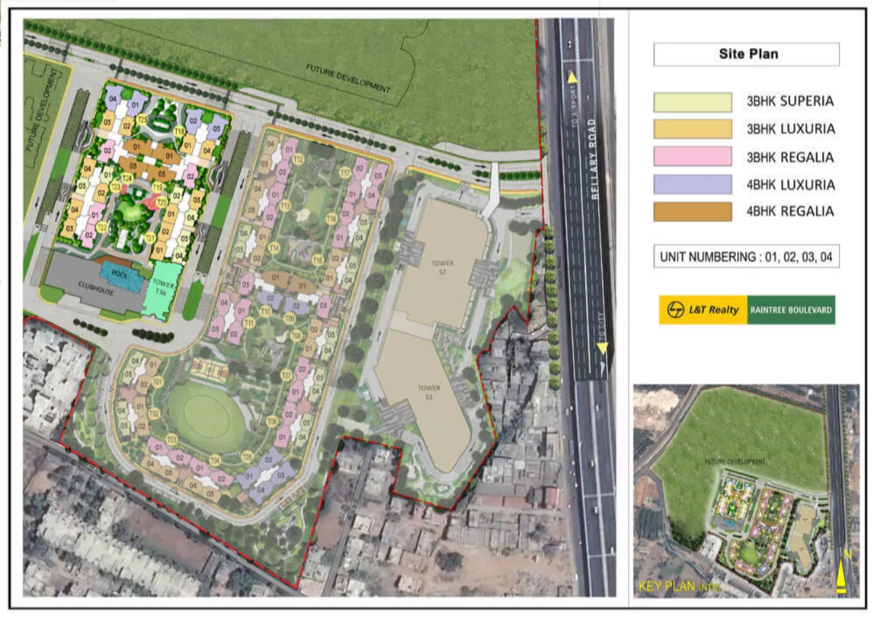 L&T Raintree Boulevard Master Plan