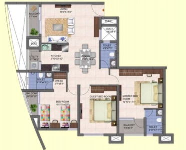 Kolte Mirabilis Floor Plan Image