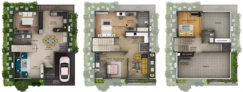 Concorde Abode 99 Floor Plan Image