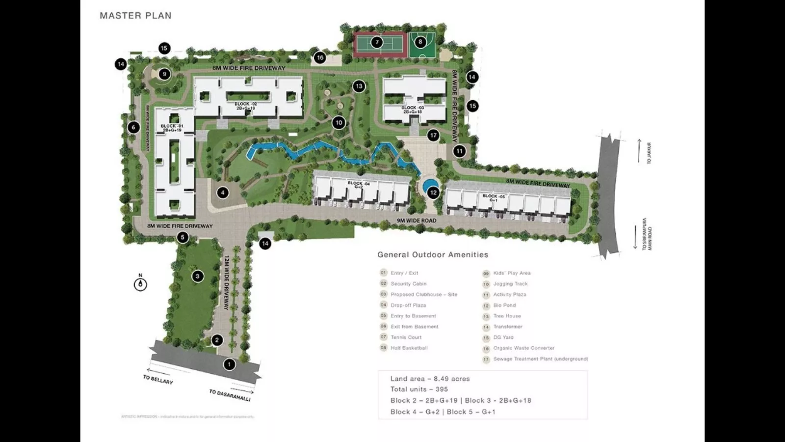 Sobha HRC Pristine Master Plan