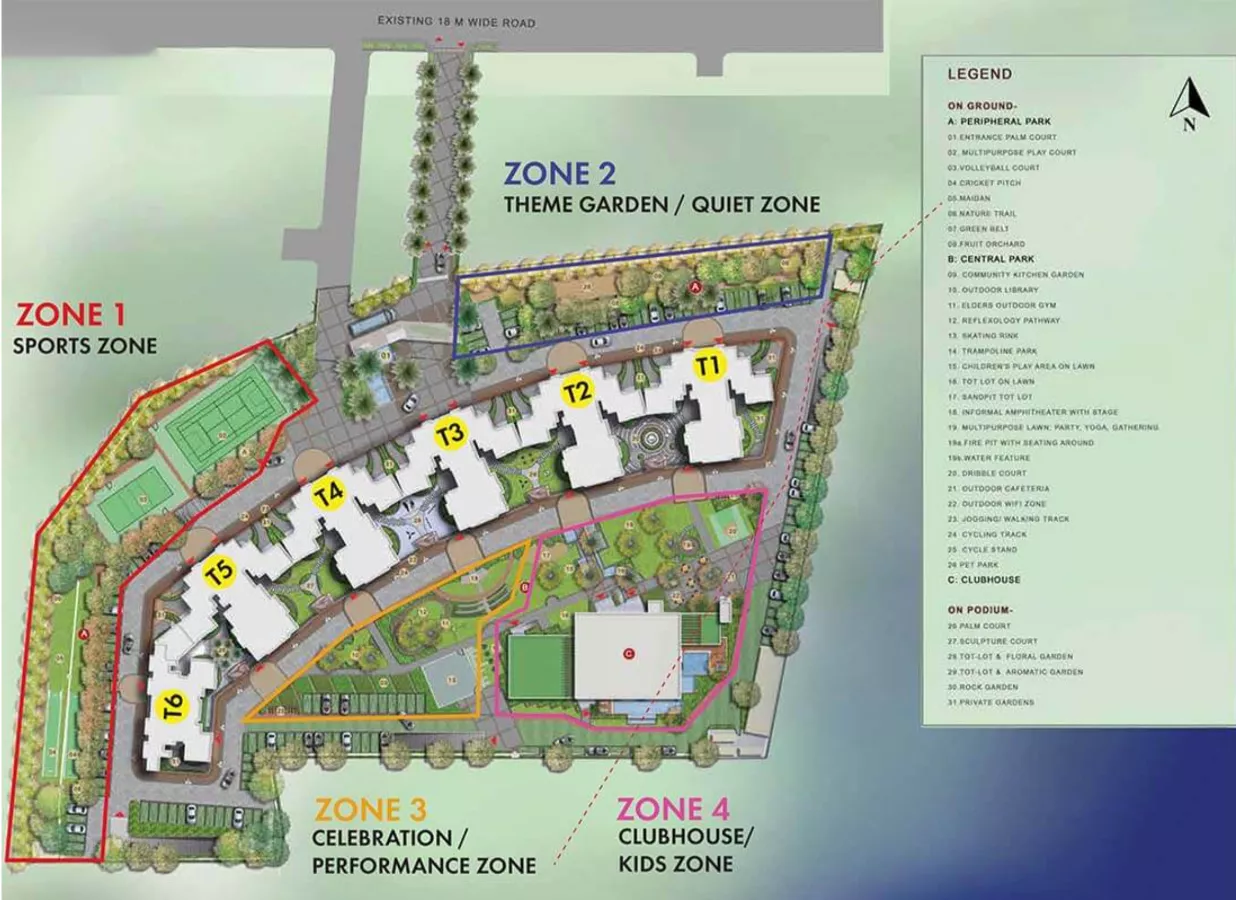 Shriram Suvilas Palms Master Plan