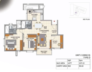 Prestige North Point Floor Plan Image