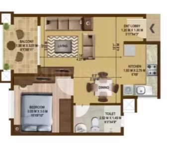 Brigade Bricklane Floor Plan Image