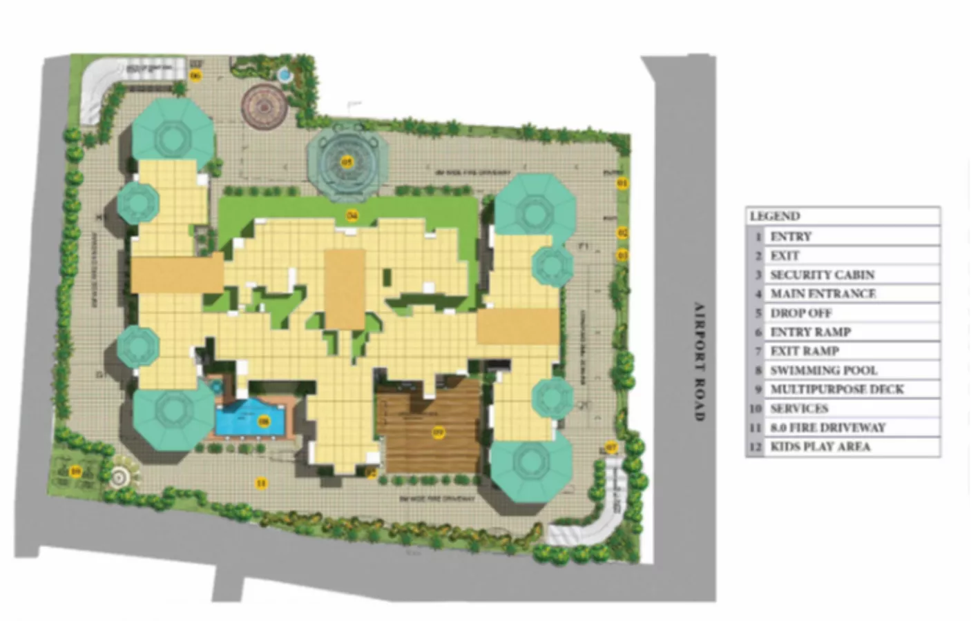 Prestige Leela Residences Master Plan