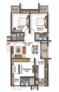 SBR Keerthi Prime Floor Plan Image