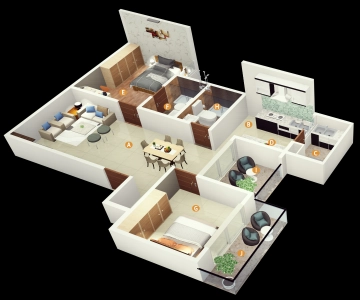 SBR Tejas Floor Plan Image