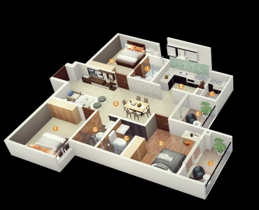 SBR Tejas Floor Plan Image