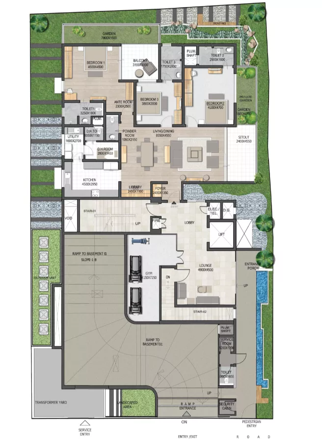 Sobha 25 Richmond Master Plan