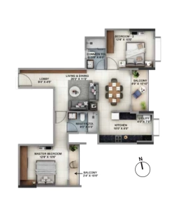 Salarpuria Sattva Signet Floor Plan Image