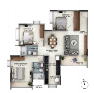 Salarpuria Sattva Signet Floor Plan Image