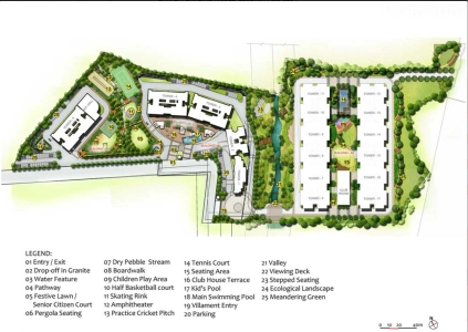 Shriram Chirping Woods Master Plan