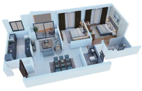 Purva Atmosphere Floor Plan Image