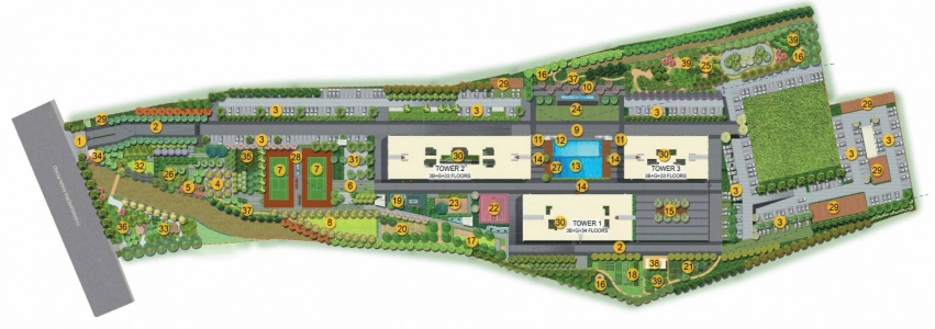 Purva Atmosphere Master Plan