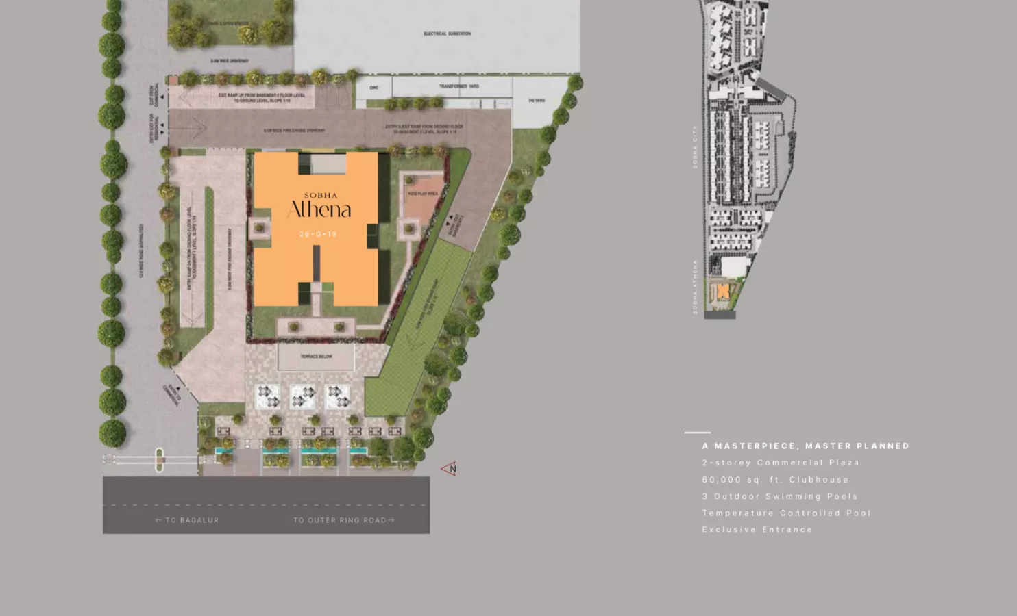 Sobha City Athena Master Plan