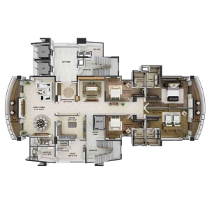 Prestige Hermitage Floor Plan Image