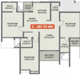 Rohan Ekanta Floor Plan Image