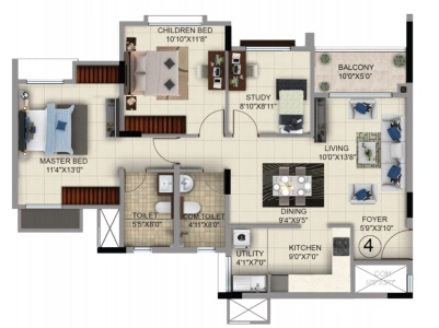 Sattva Anugraha Phase 2 Floor Plan Image