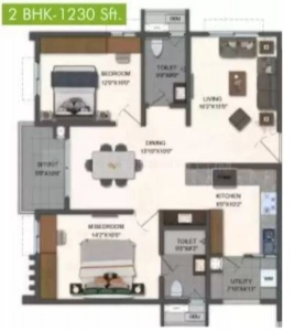 Pavani Mirabilia Floor Plan Image