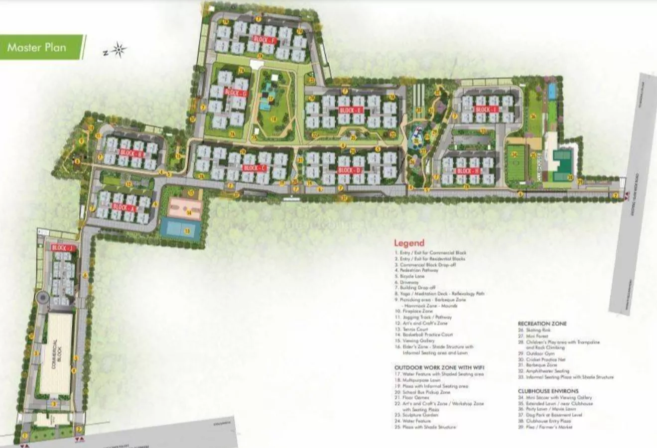 Pavani Mirabilia Master Plan