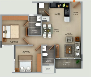 Sumadhura Aspire Amber Floor Plan Image