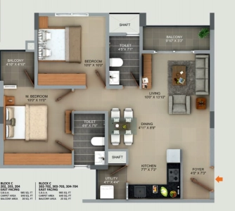 Sumadhura Aspire Amber Floor Plan Image