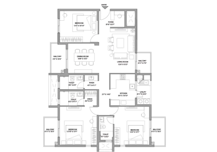 Assetz 22 & Crest Floor Plan Image