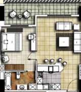 Damac Suburbia Floor Plan Image