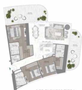 Damac Bay Cavalli Floor Plan Image