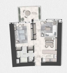 Cavalli Towers Floor Plan Image