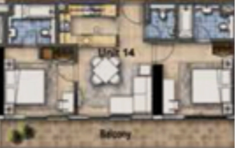 Damac Merno Tower Floor Plan Image