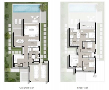 Emaar Al Mahra Floor Plan - 3100 sq.ft. 