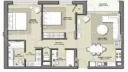 Emaar Park Point Floor Plan Image