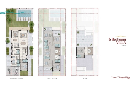 Damac Lagoon Costa Brava Floor Plan - 4678 sq.ft. 