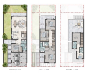 Damac Lagoon Marbella Floor Plan Image