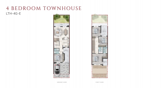 Damac Lagoon Monte Carlo Floor Plan Image