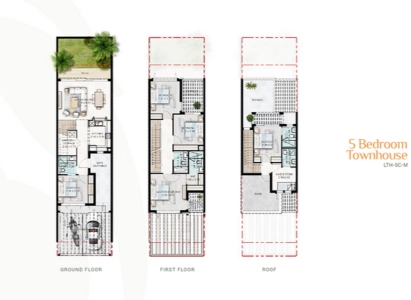 Damac Lagoon Nice Floor Plan Image