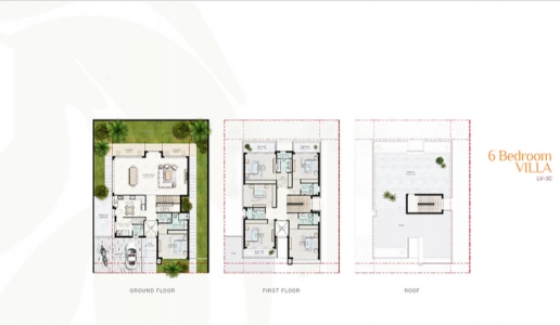 Damac Lagoon Nice Floor Plan Image