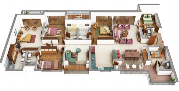 Elan The Presidential Floor Plan Image