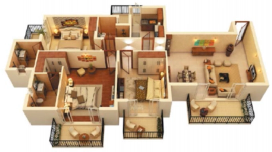 ATS Marigold Floor Plan Image