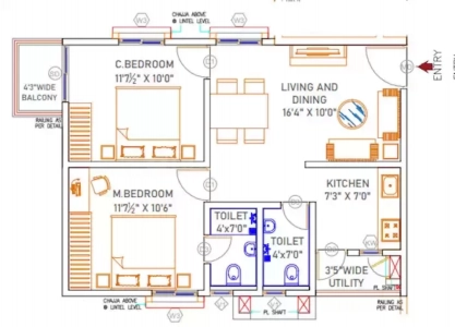 Vasavi urban Floor Plan Image