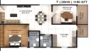 Vasavi lake city Floor Plan Image