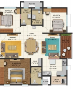 Cyber city oriana Floor Plan Image