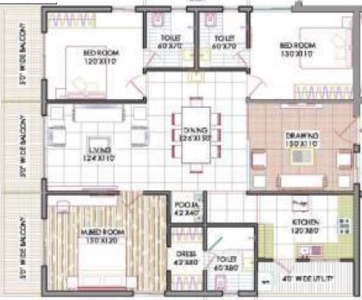 Vertex pristine Floor Plan Image